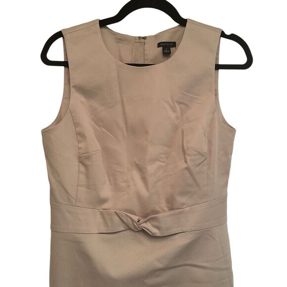NWT Ann Taylor Khaki Dress- size 8 - Picture 3 of 6